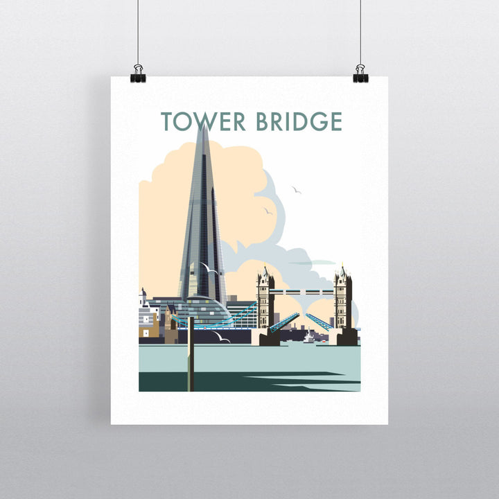 Tower Bridge and The Shard, London Fine Art Print