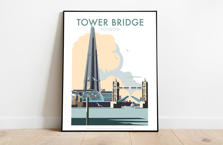 Tower Bridge and The Shard, London - Art Print