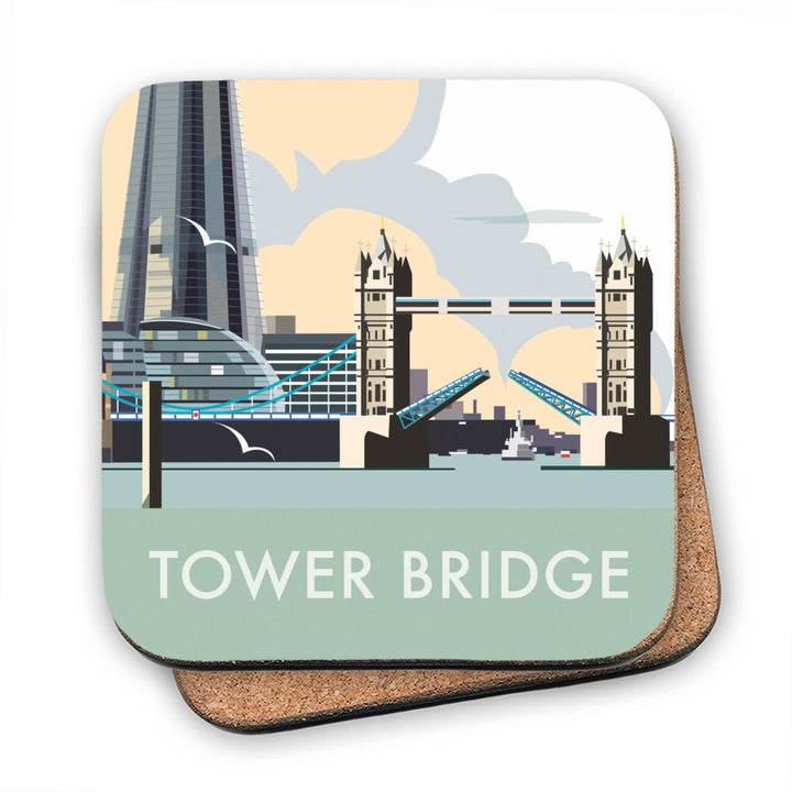Tower Bridge and The Shard, London MDF Coaster
