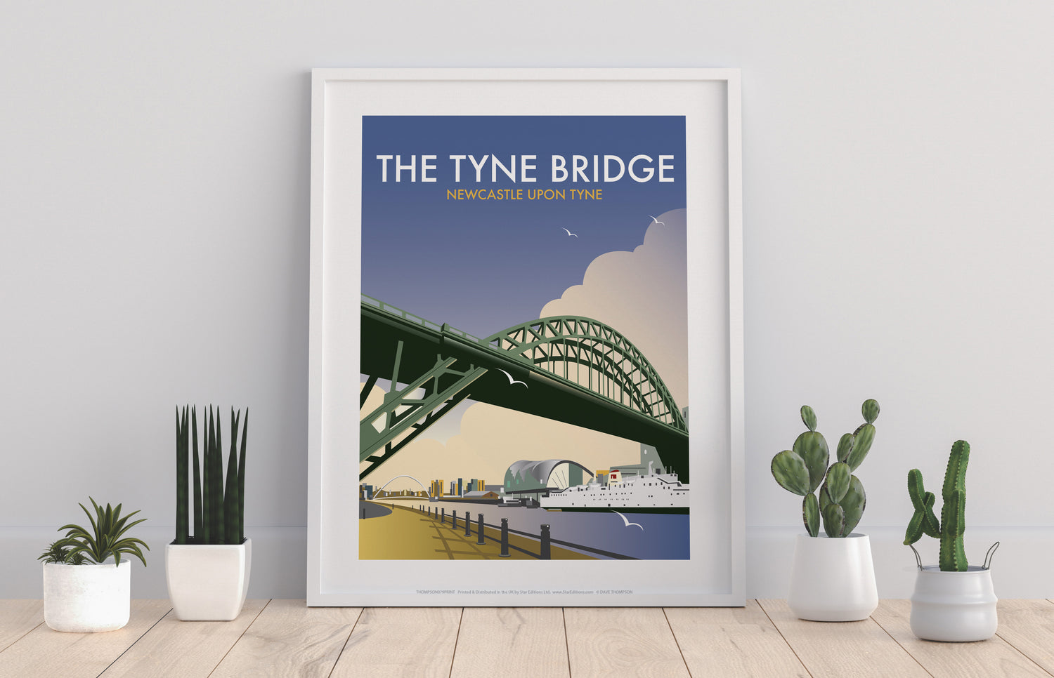 The Tyne Bridge, Newcastle Upon Tyne - Art Print
