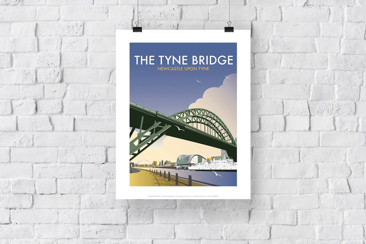 The Tyne Bridge, Newcastle Upon Tyne - Art Print