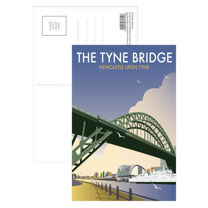 The Tyne Bridge, Newcastle Upon Tyne Postcard Pack