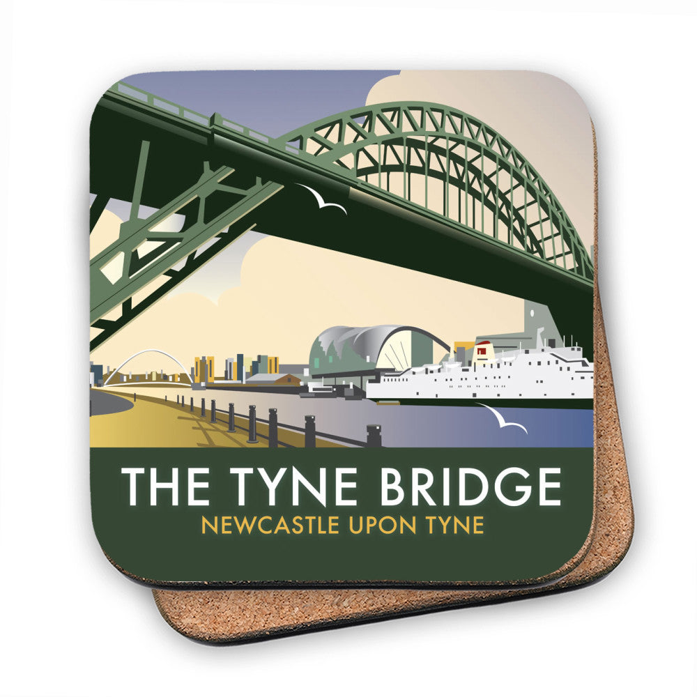 The Tyne Bridge, Newcastle Upon Tyne MDF Coaster