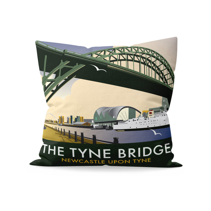 The Tyne Bridge, Newcastle Upon Tyne Fibre Filled Cushion
