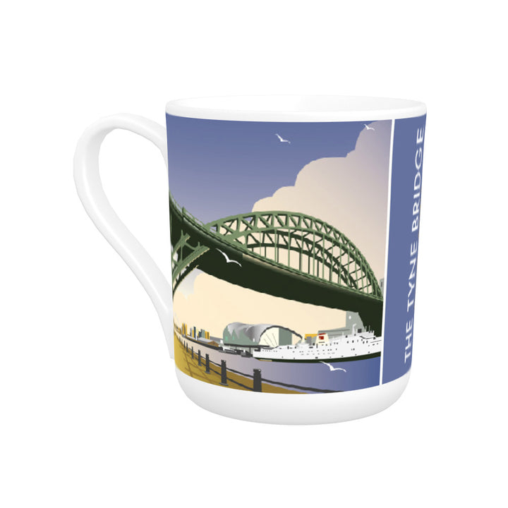 The Tyne Bridge, Newcastle Upon Tyne Bone China Mug