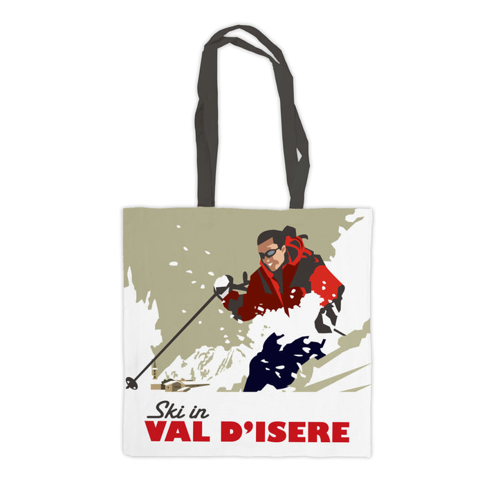 Ski in Val D'isere Premium Tote Bag