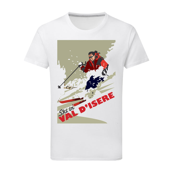 Val D'Isere T-Shirt by Dave Thompson