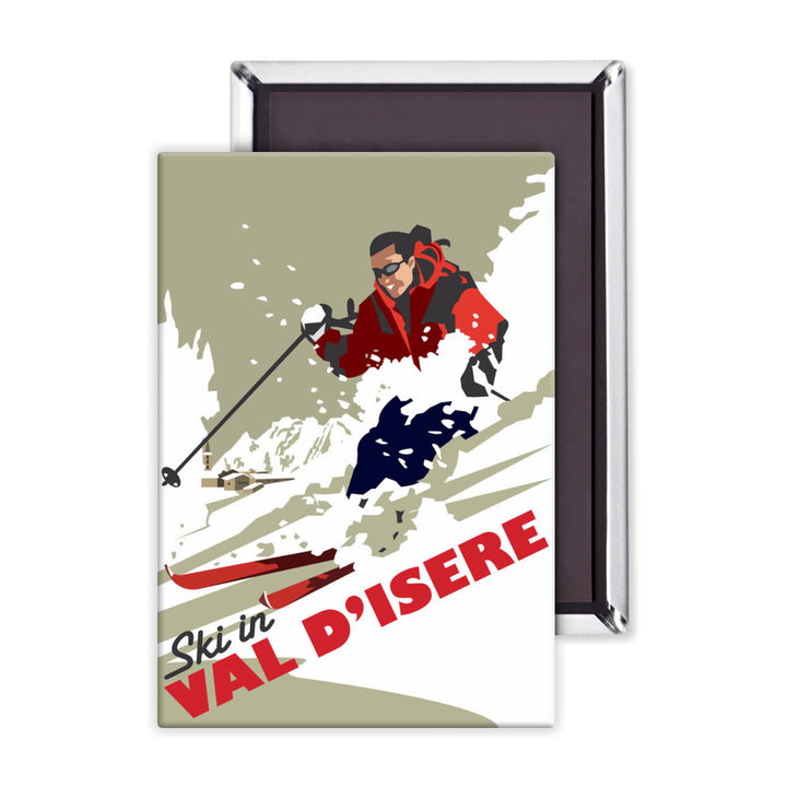 Ski in Val D'isere Magnet