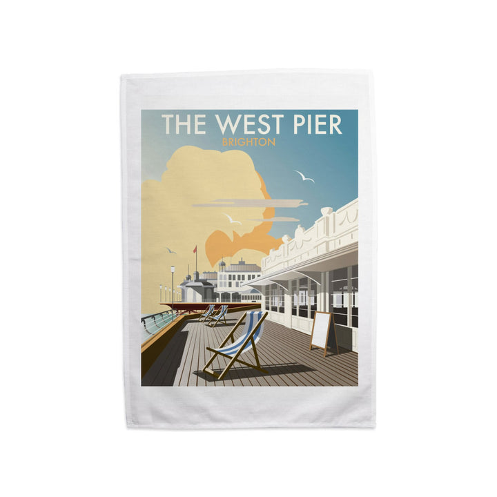 The West Pier, Brighton Tea Towel