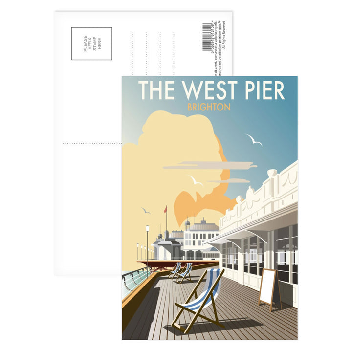 The West Pier, Brighton Postcard Pack