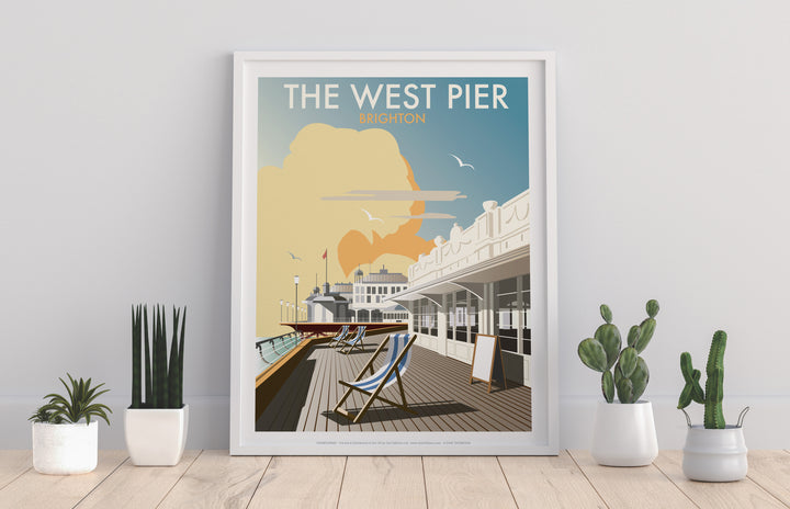 The West Pier, Brighton - Art Print
