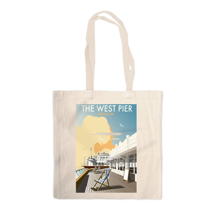The West Pier, Brighton Canvas Tote Bag