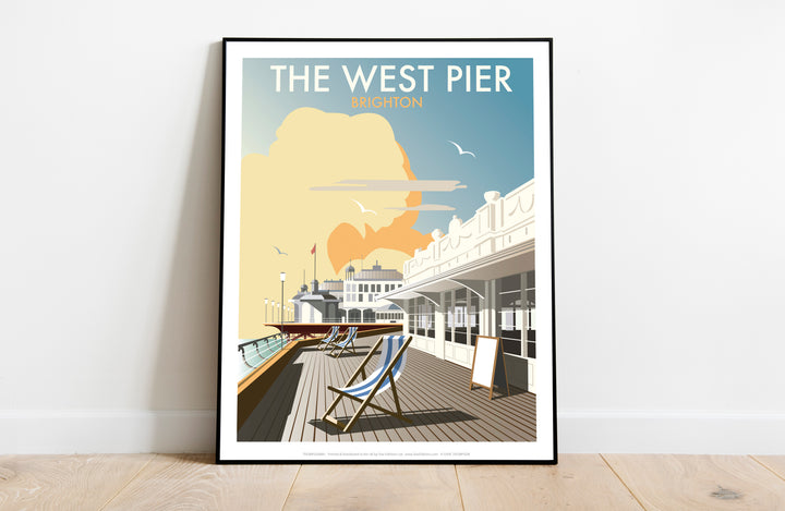 The West Pier, Brighton - Art Print