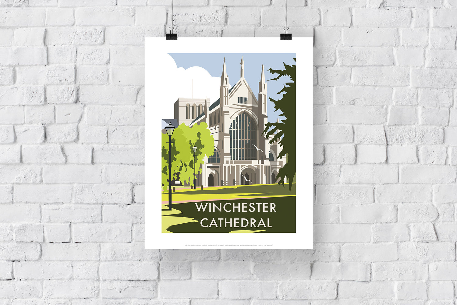Winchester Cathedral - Art Print