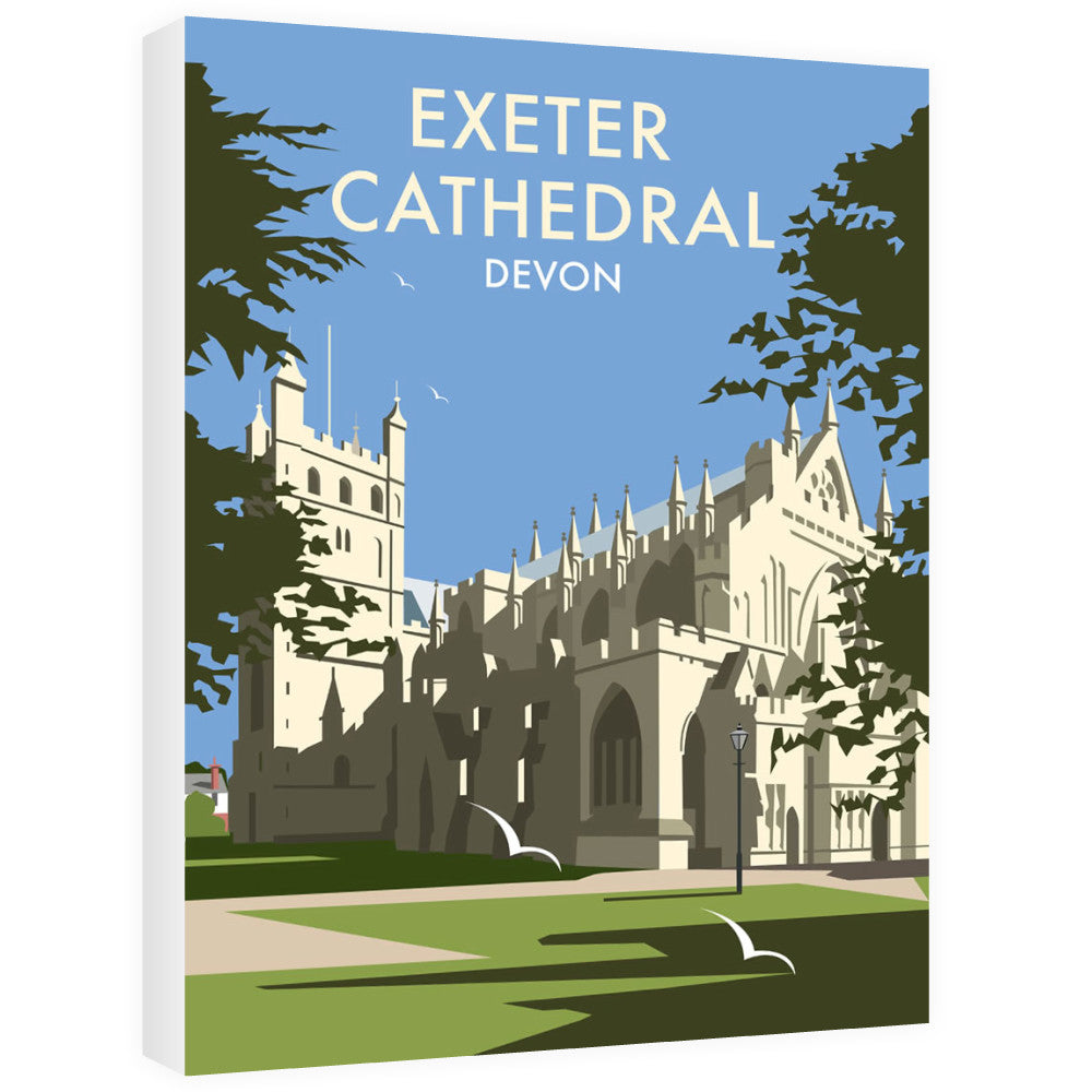 Exeter Cathedral, Devon Canvas