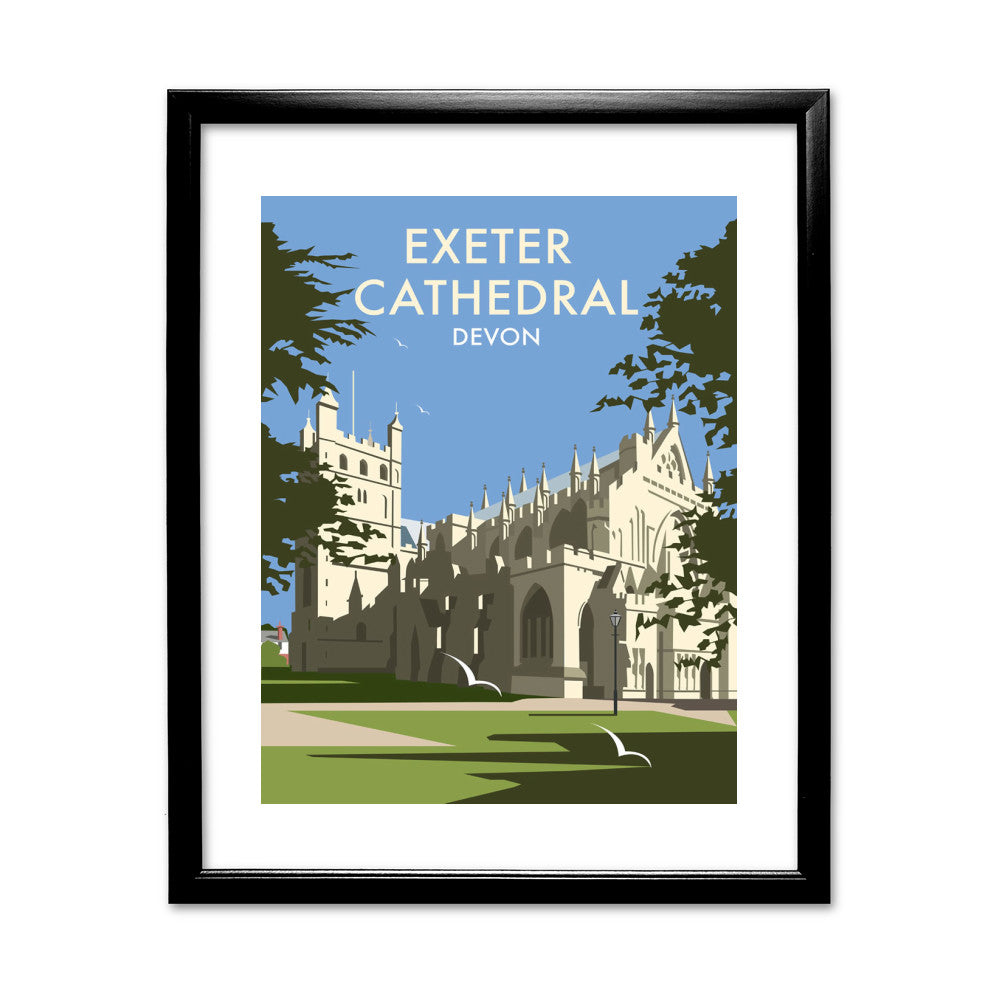 Exeter Cathedral, Devon - Art Print