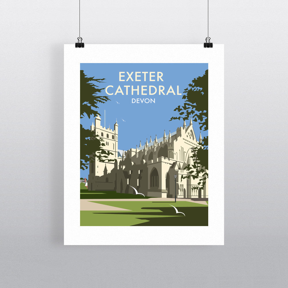 Exeter Cathedral, Devon Fine Art Print