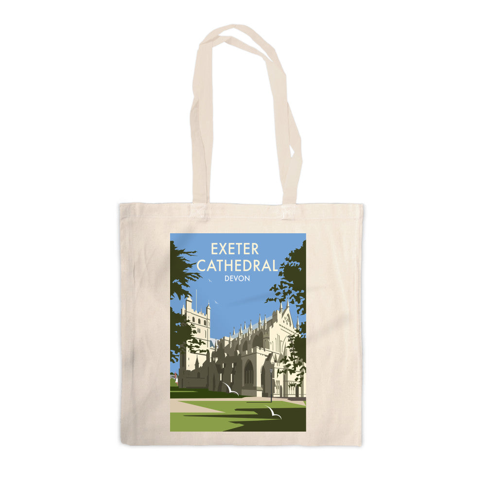 Exeter Cathedral, Devon Canvas Tote Bag