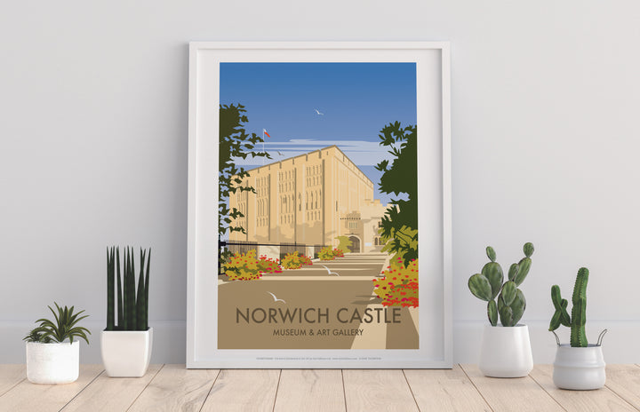 Norwich Castle, Norfolk - Art Print