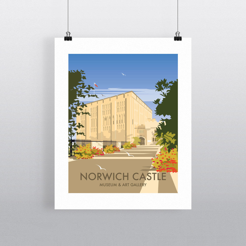 Norwich Castle, Norfolk Fine Art Print