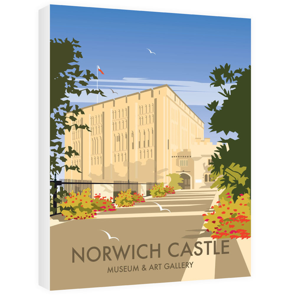 Norwich Castle, Norfolk Canvas