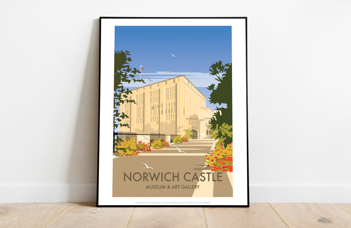 Norwich Castle, Norfolk - Art Print