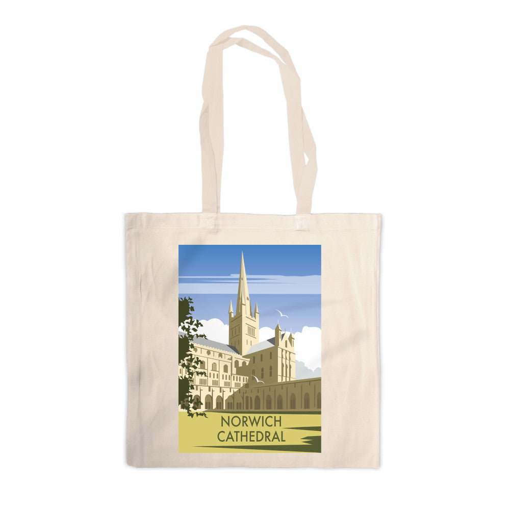 Norwich Cathedral, Norfolk Canvas Tote Bag
