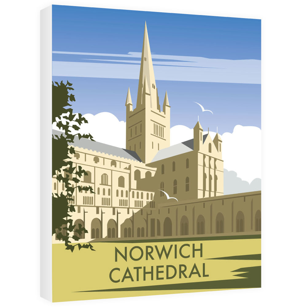 Norwich Cathedral, Norfolk Canvas