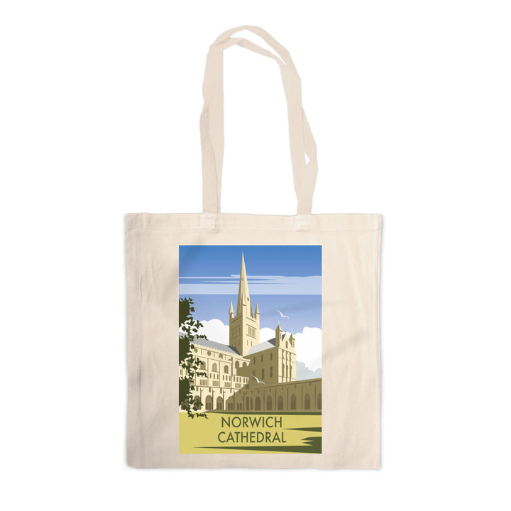 Norwich Cathedral, Norfolk Canvas Tote Bag