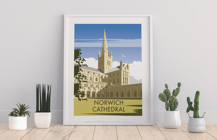 Norwich Cathedral, Norfolk - Art Print