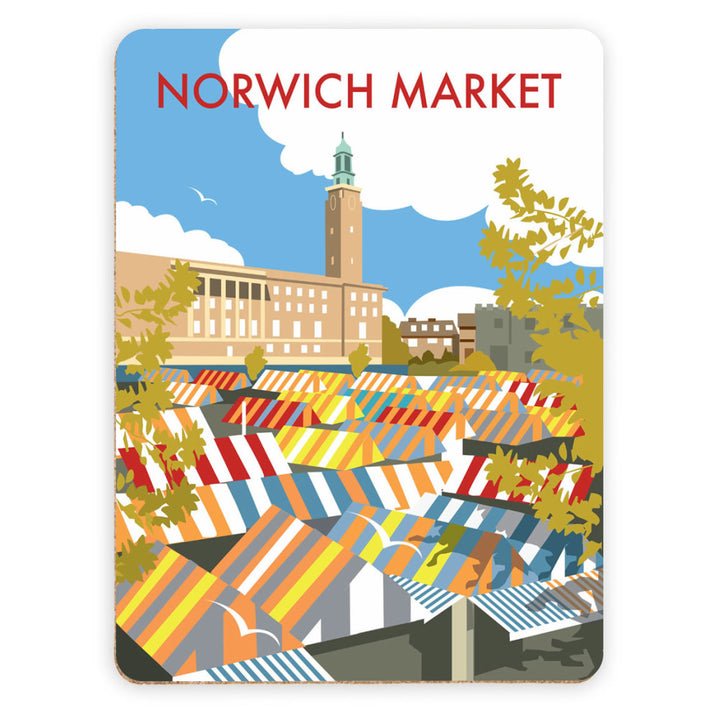 Norwich Market, Norfolk Placemat