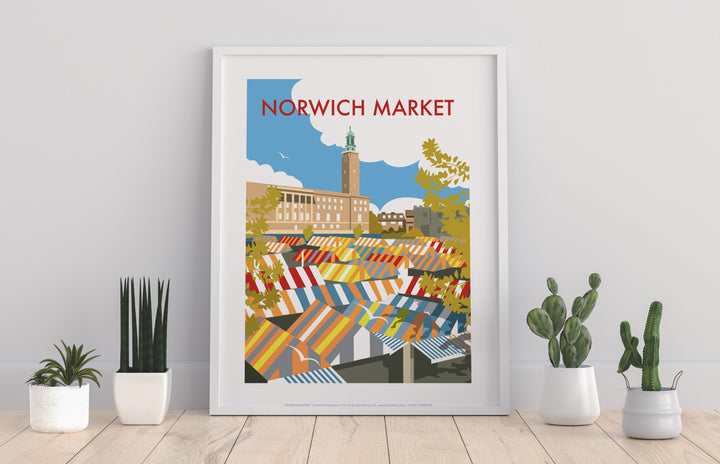Norwich Market, Norfolk - Art Print
