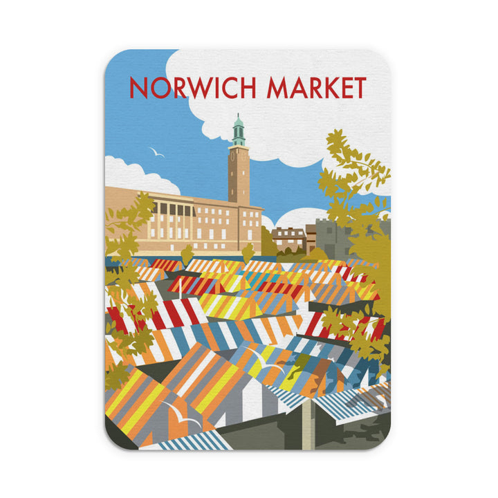 Norwich Market, Norfolk Mouse Mat