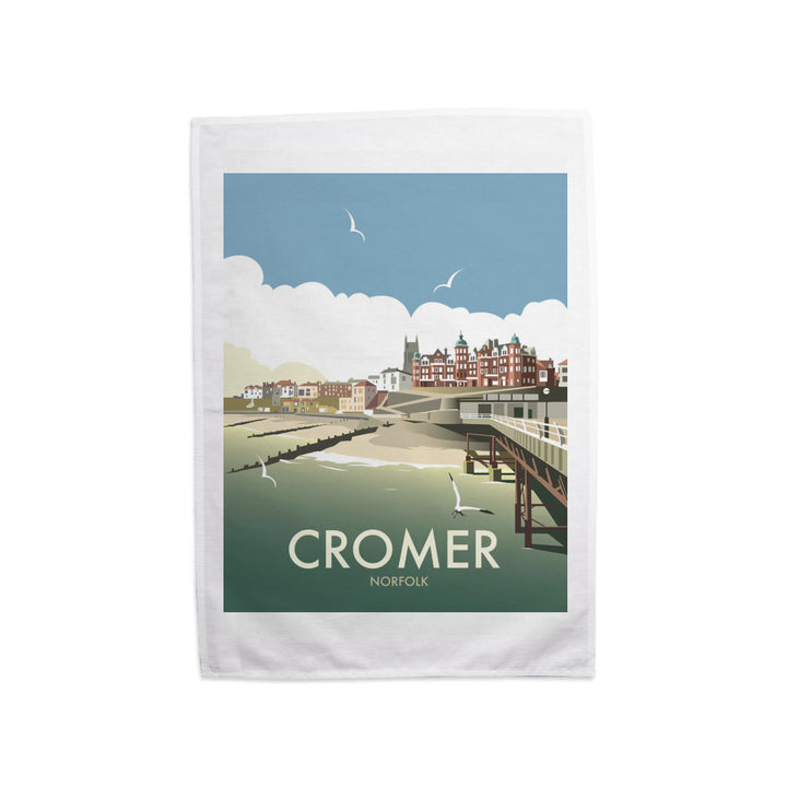 Cromer, Norfolk Tea Towel