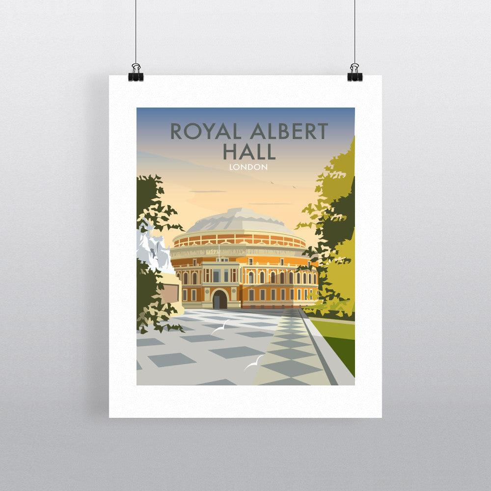 The Royal Albert Hall, London Fine Art Print