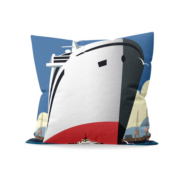 Ocean Cruises Blank Cushion