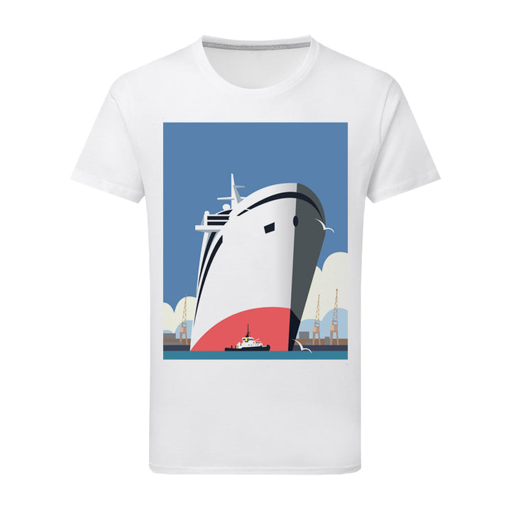 Ship T-Shirt by Dave Thompson