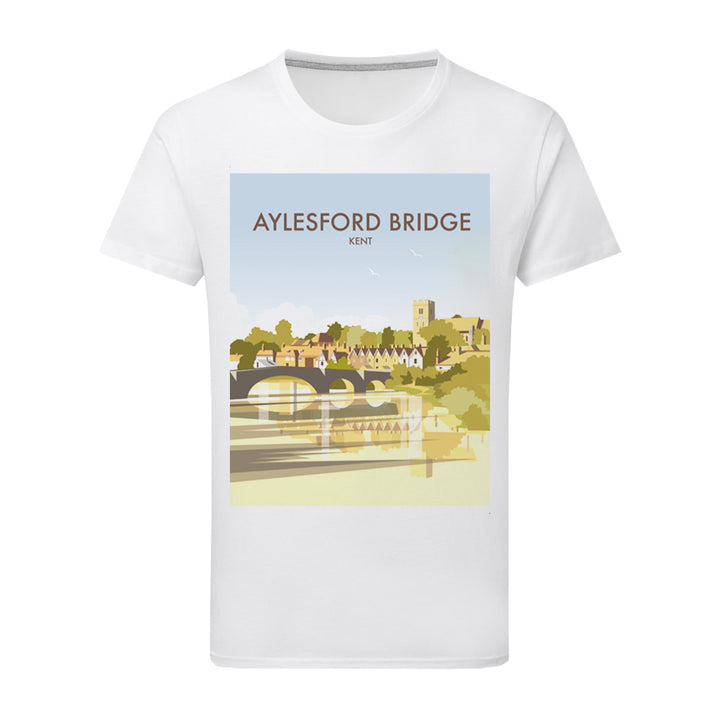 Aylesford Bridge T-Shirt by Dave Thompson