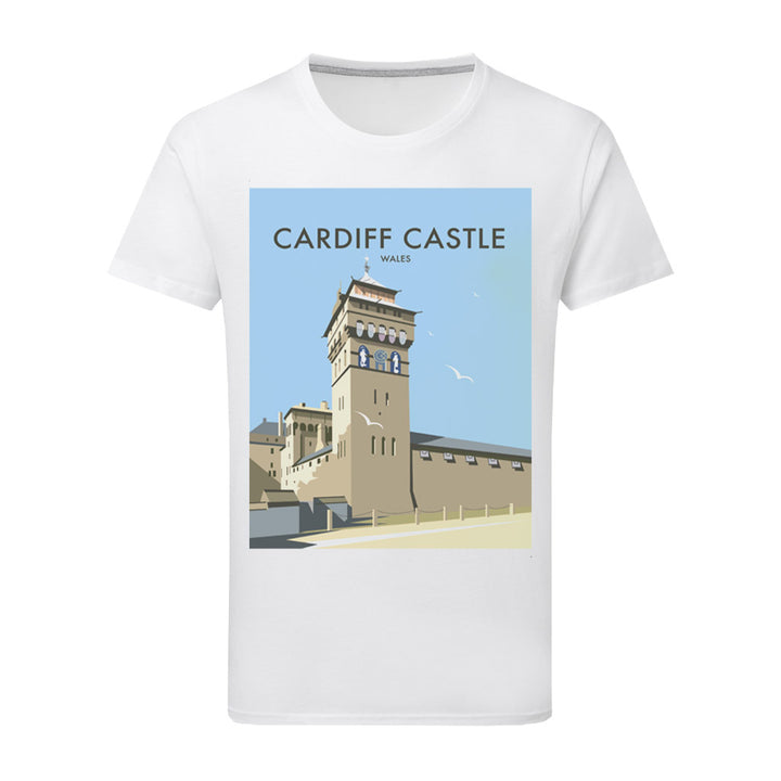 Cardiff Castle T-Shirt by Dave Thompson