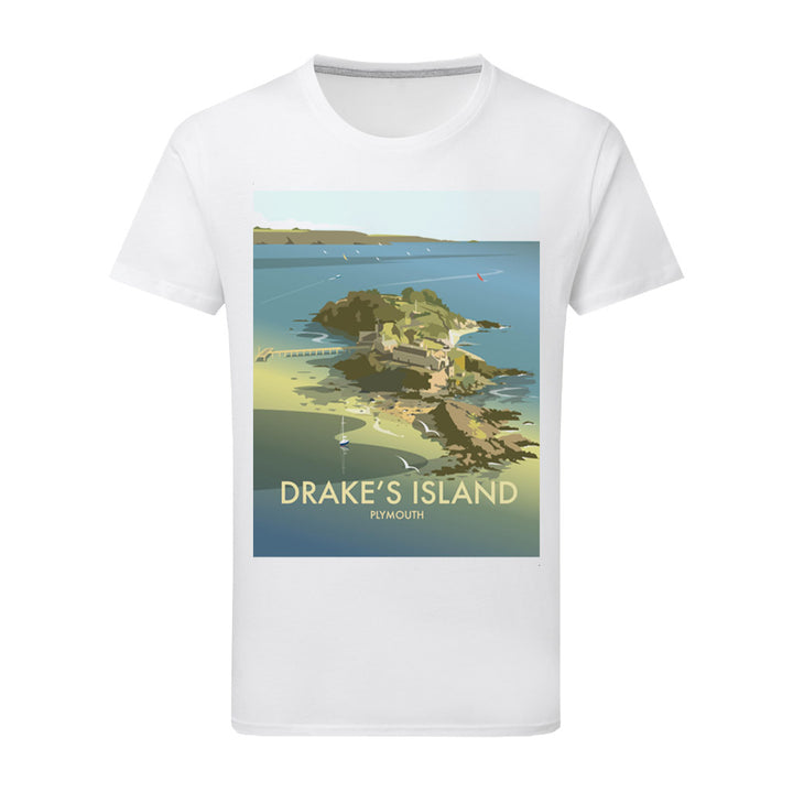 Drake's Island T-Shirt by Dave Thompson