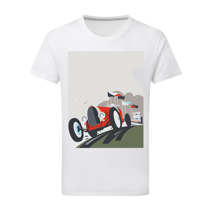 Race Car T-Shirt by Dave Thompson