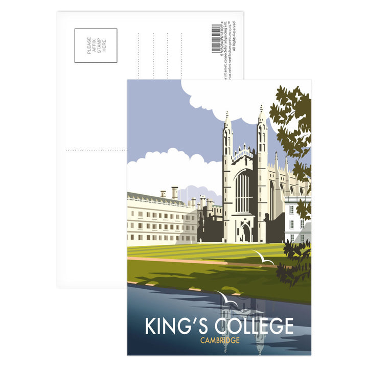 King's College, Cambridge Postcard Pack