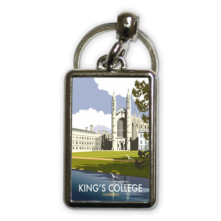 King's College, Cambridge Metal Keyring