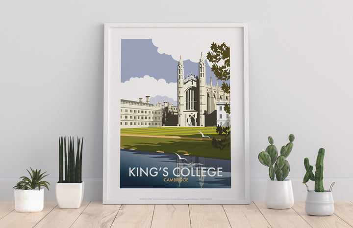 King's College, Cambridge - Art Print