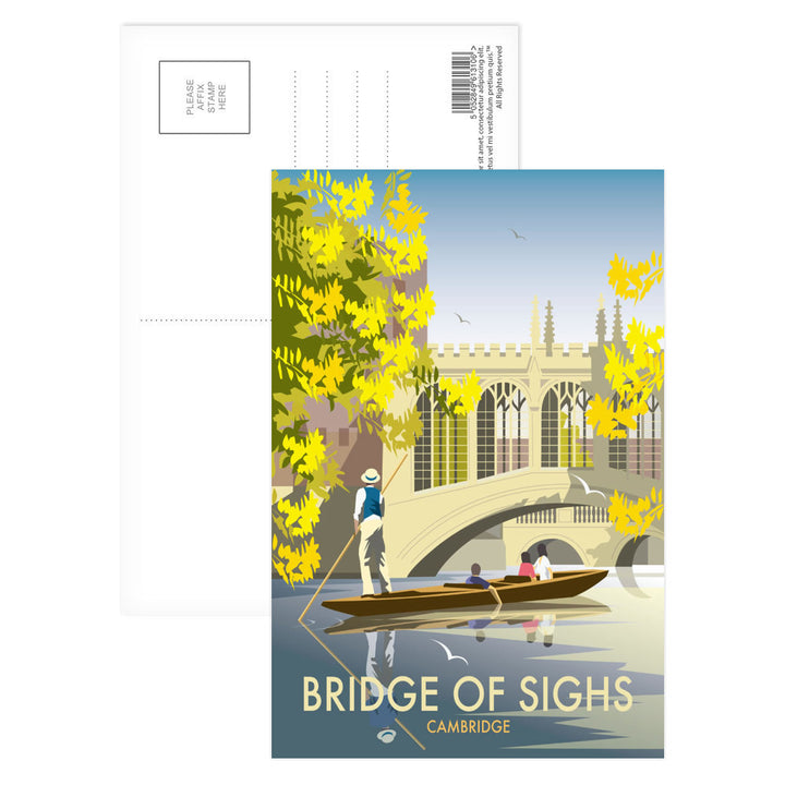 The Bridge of Sighs, Cambridge Postcard Pack