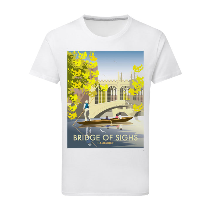Bridge Of Sighs, Cambridge T-Shirt by Dave Thompson