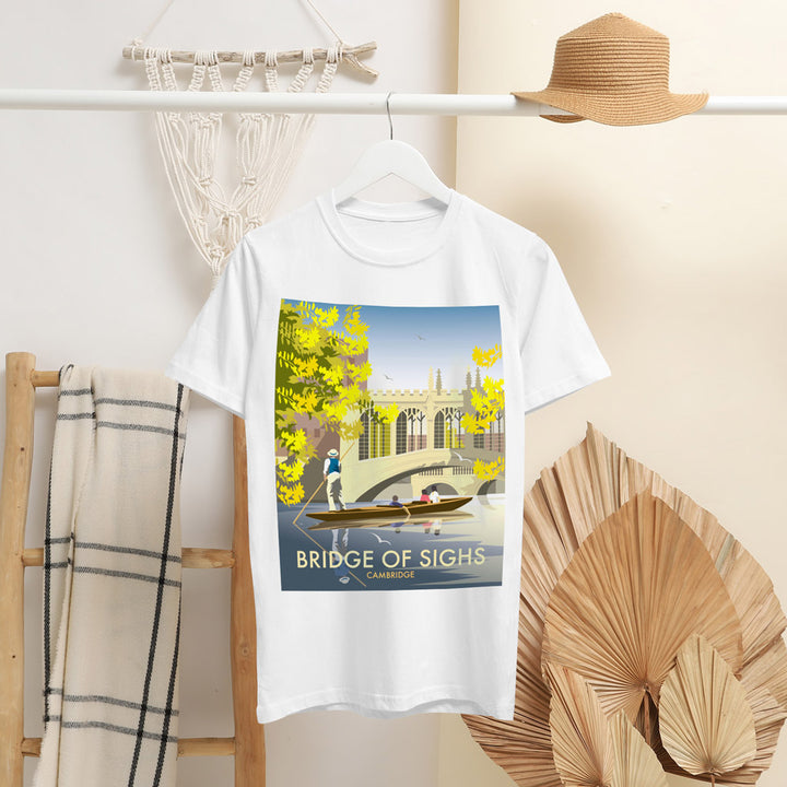 Bridge Of Sighs, Cambridge T-Shirt by Dave Thompson