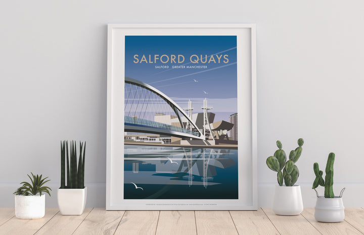 Salford Quays, Greater Manchester - Art Print