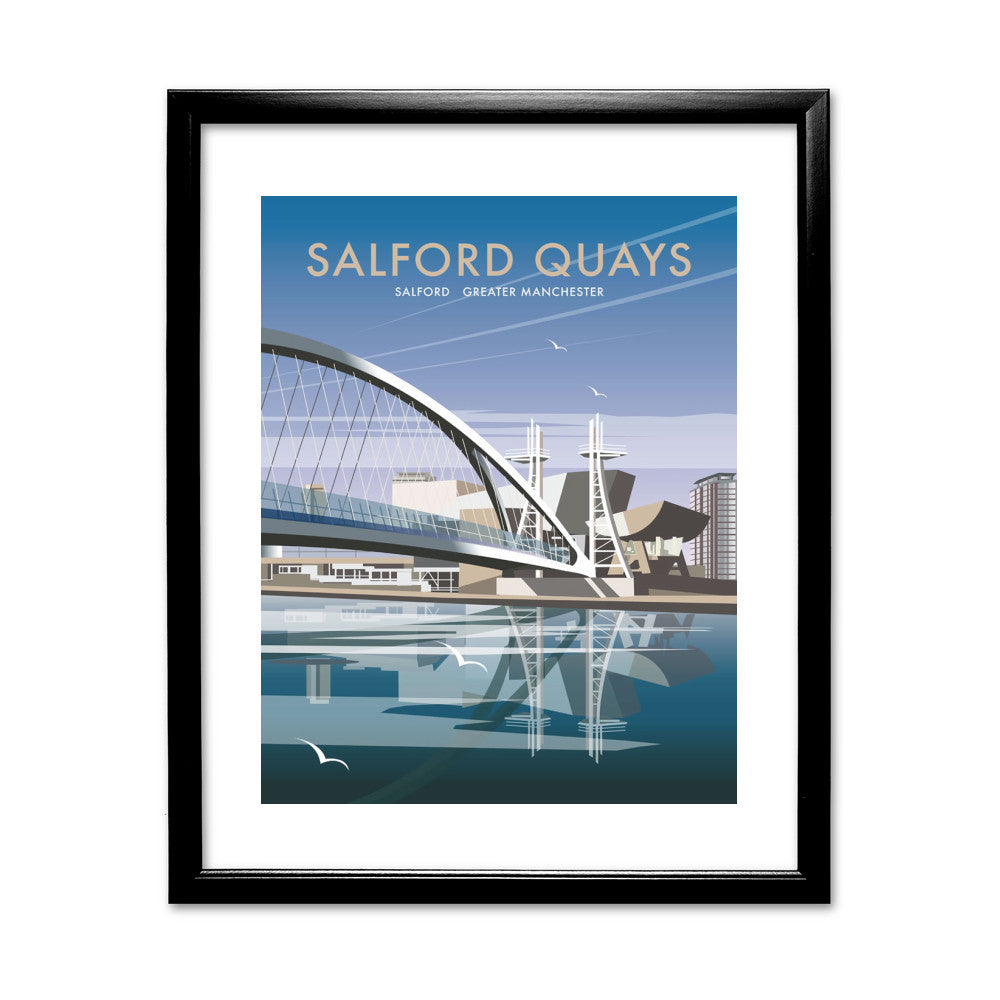 Salford Quays, Greater Manchester - Art Print