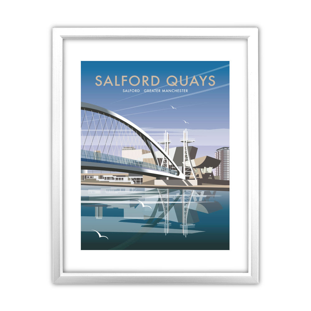 Salford Quays, Greater Manchester - Art Print